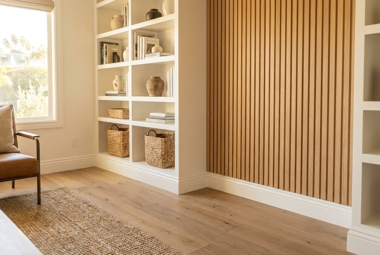 Premium finish carpentry work in an Orange County home